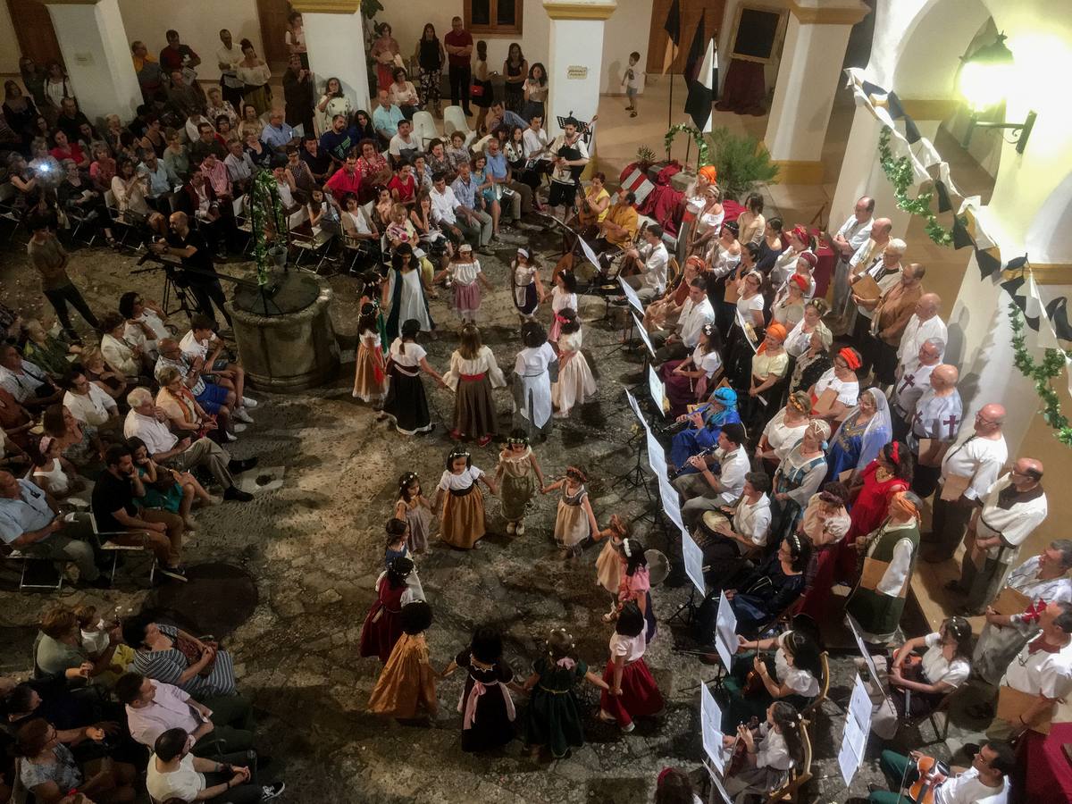 Concierto de la Asociación Musical de Jerez de los Caballeros en el cierre del Festiva Templario.