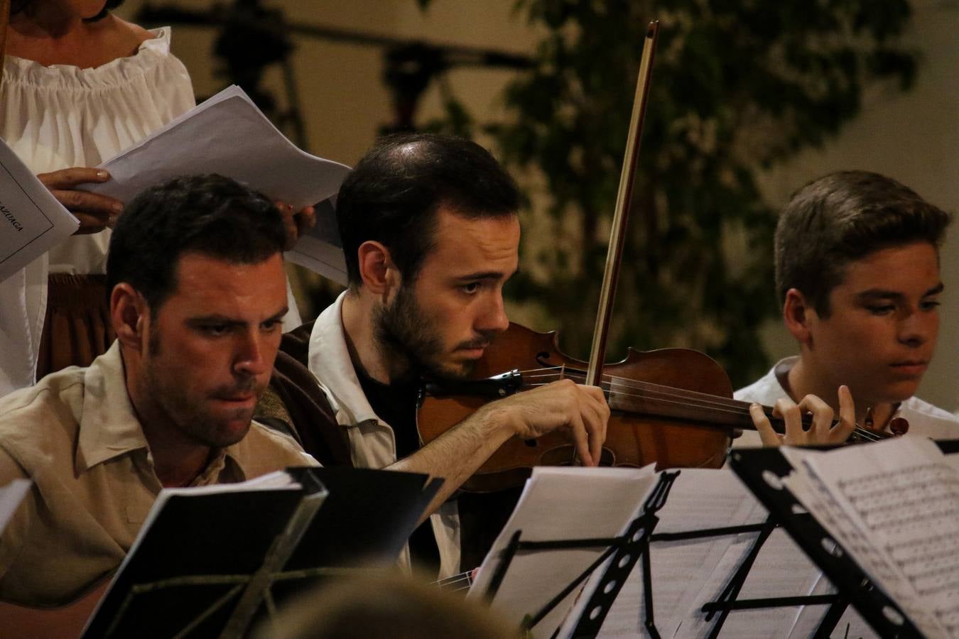 Concierto de la Asociación Musical de Jerez de los Caballeros en el cierre del Festiva Templario.
