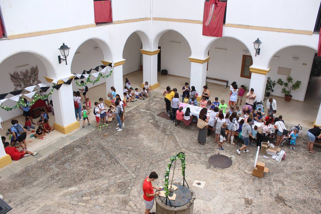 Recinto amurallado de la Alcazaba, uno de los escenarios principales del Festival Templario.