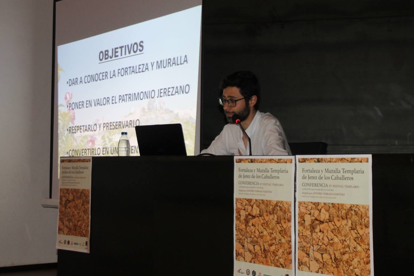 Recinto amurallado de la Alcazaba, uno de los escenarios principales del Festival Templario.