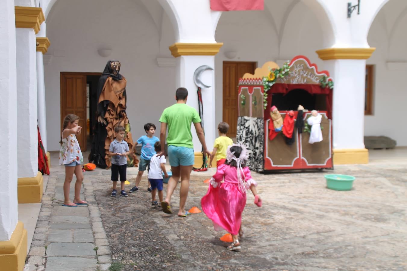 Recinto amurallado de la Alcazaba, uno de los escenarios principales del Festival Templario.