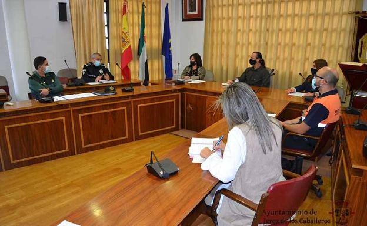 En la pasada reunión de la Comisión de Coordinación y Seguridad por la Covid-19. 