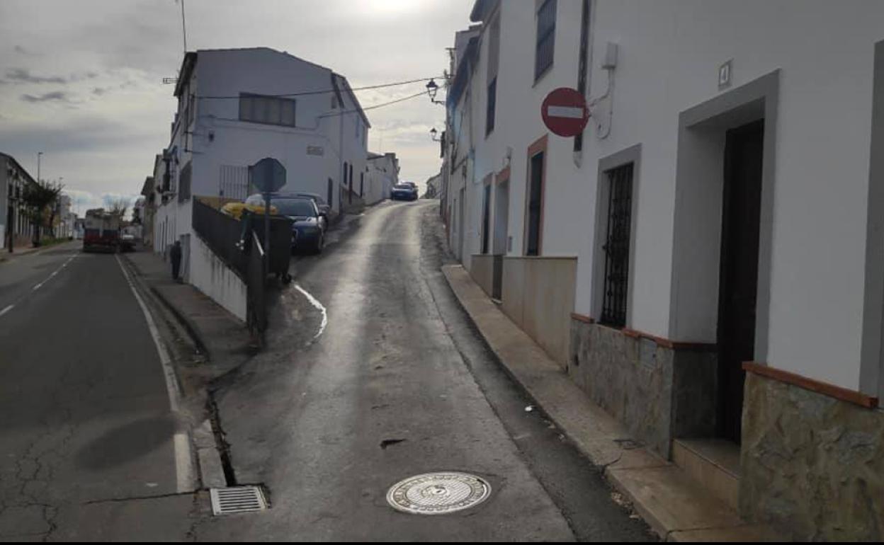 Calle Mercado. 