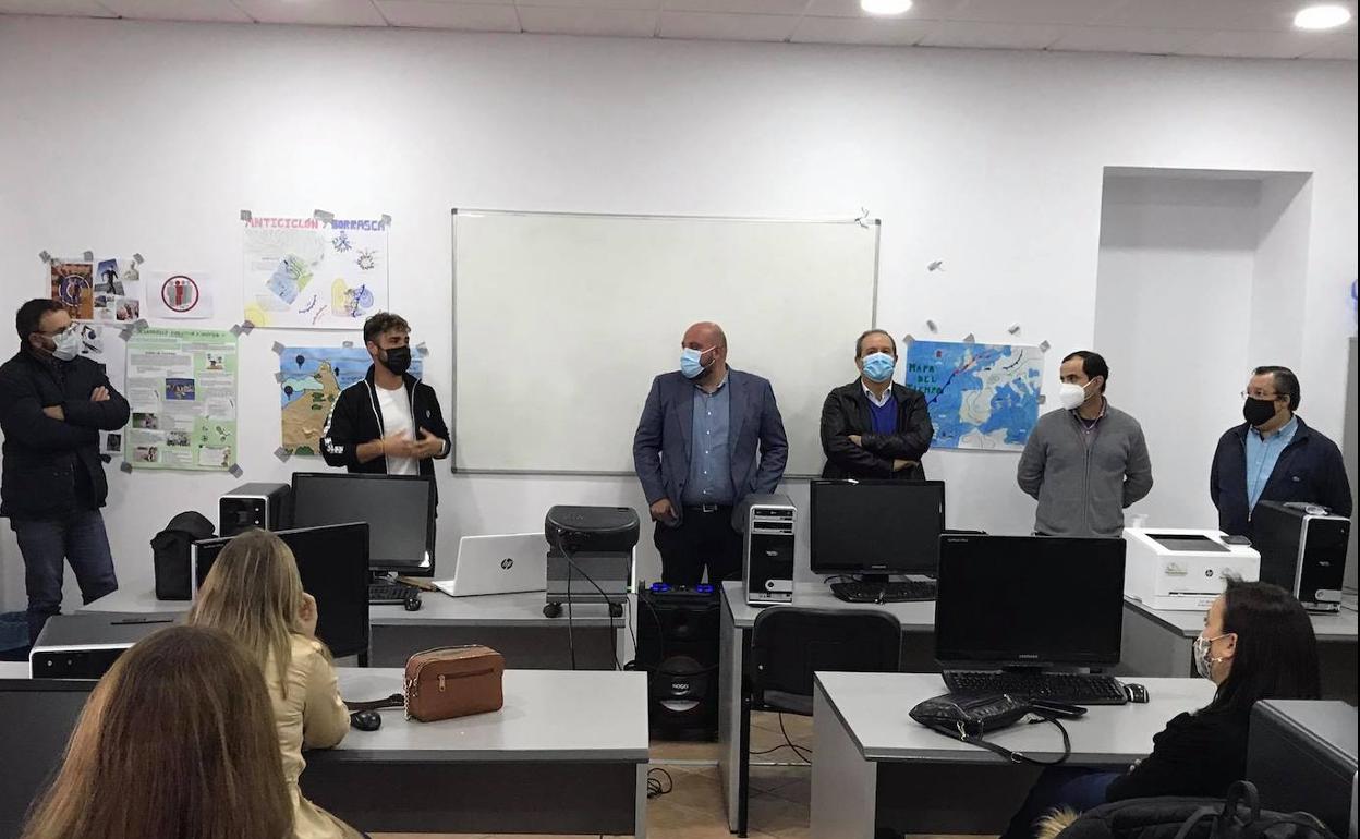 Acto de clausura de la modalidad 'Auxiliar y guía deportivo'. 