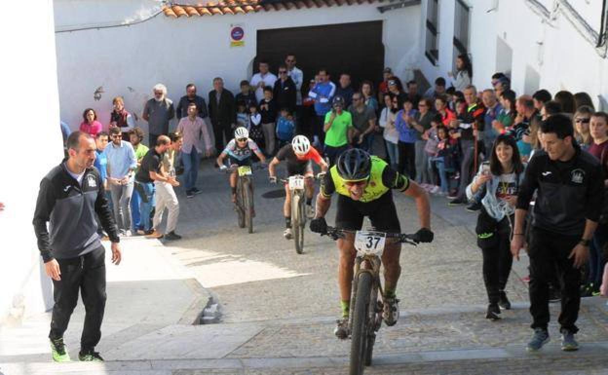 Durante el Maratón templario. 