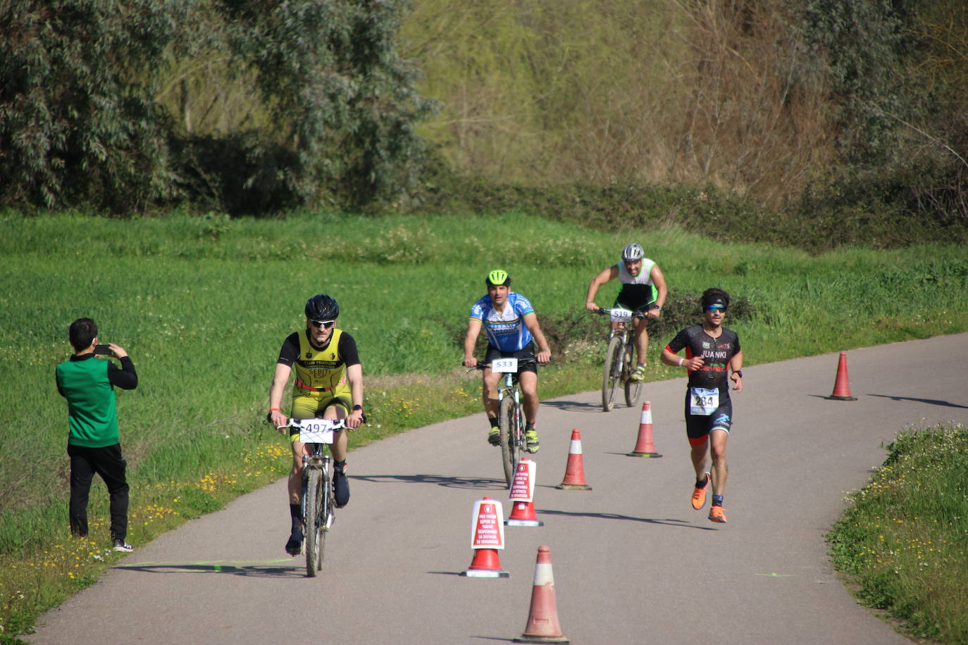 Fotos: Jerez celebra su primer duatlón cross &#039;Dehesa de Jerez&#039;