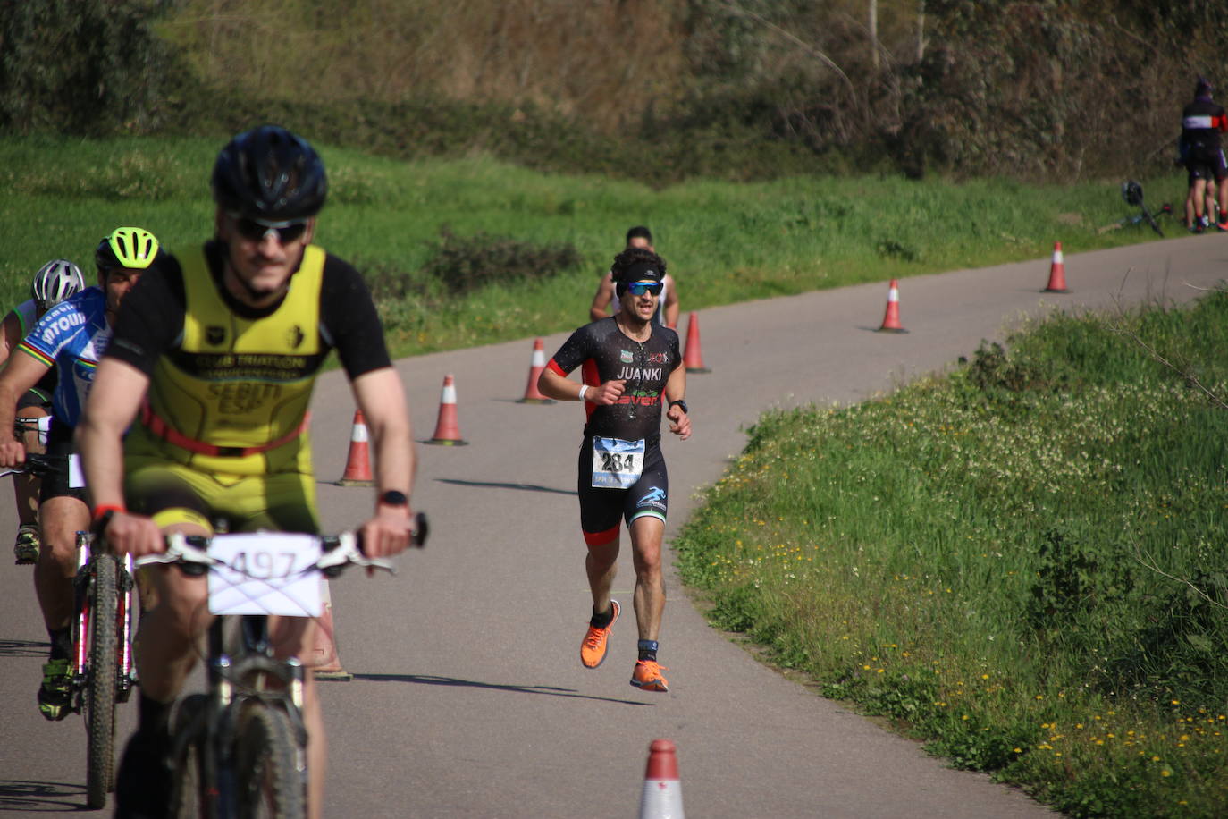 Fotos: Jerez celebra su primer duatlón cross &#039;Dehesa de Jerez&#039;