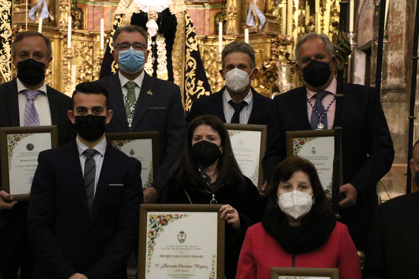 Fotos: La entrega y el compromiso hacia la Semana Santa vuelven a ser protagonistas de los premios &#039;Cruz de Guía&#039; y &#039;Caballero Cofrade&#039;