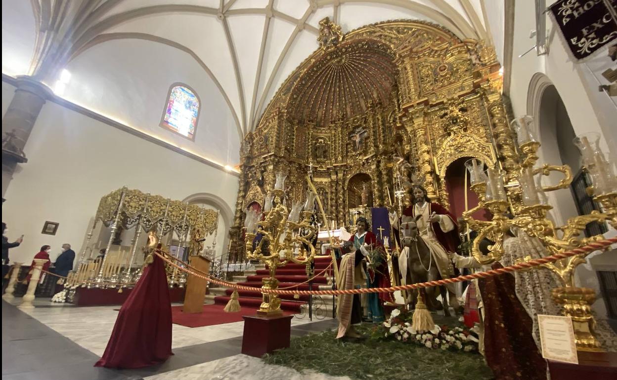 Interior templo parroquial de Santa Catalina.