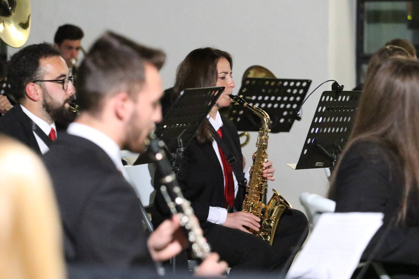 Fotos: La Plaza de la Alcazaba acoge varios conciertos de bandas con un fin solidario