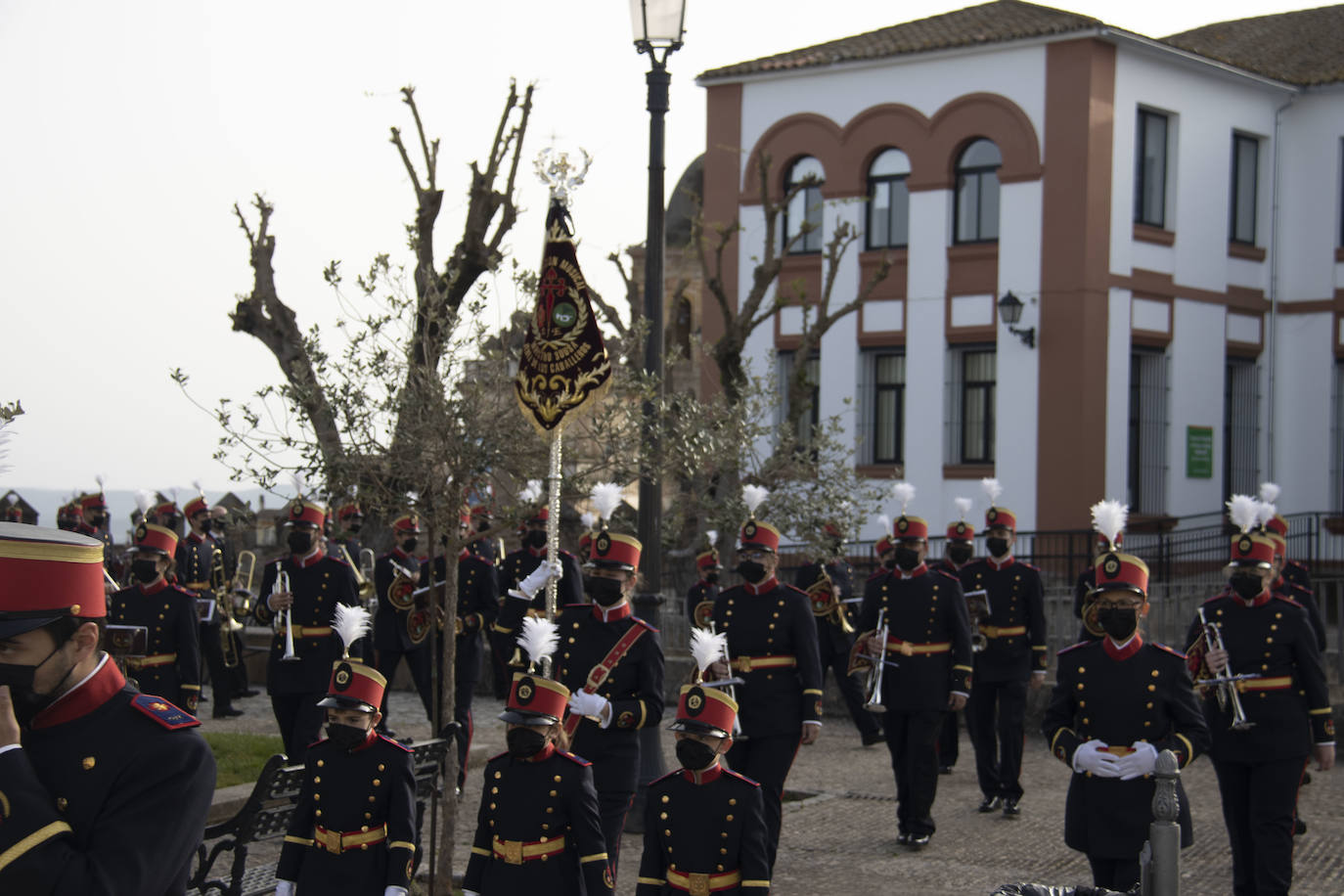 Fotos: La Plaza de la Alcazaba acoge varios conciertos de bandas con un fin solidario