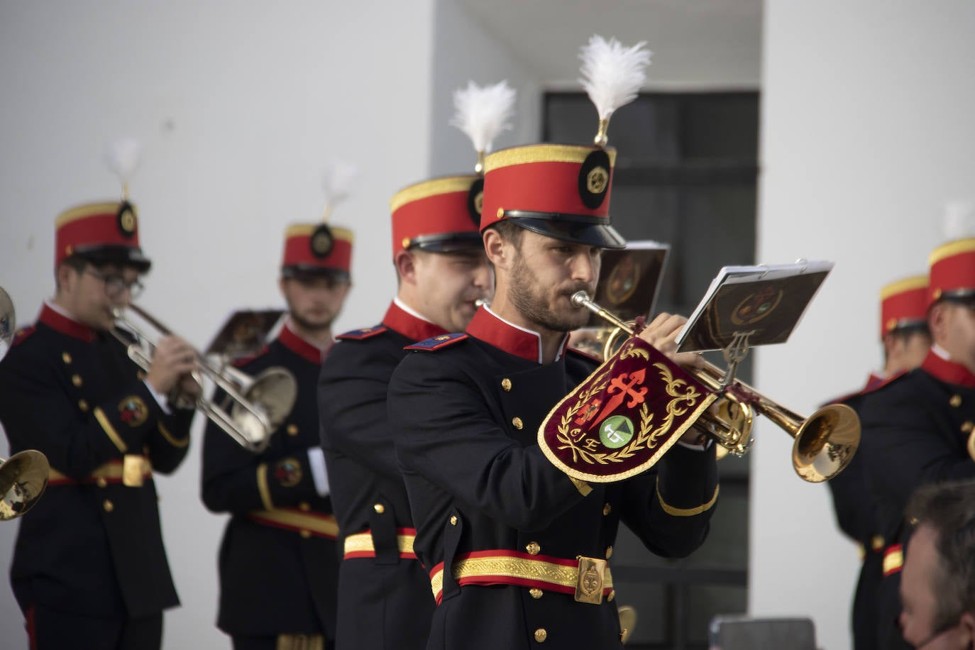 Fotos: La Plaza de la Alcazaba acoge varios conciertos de bandas con un fin solidario