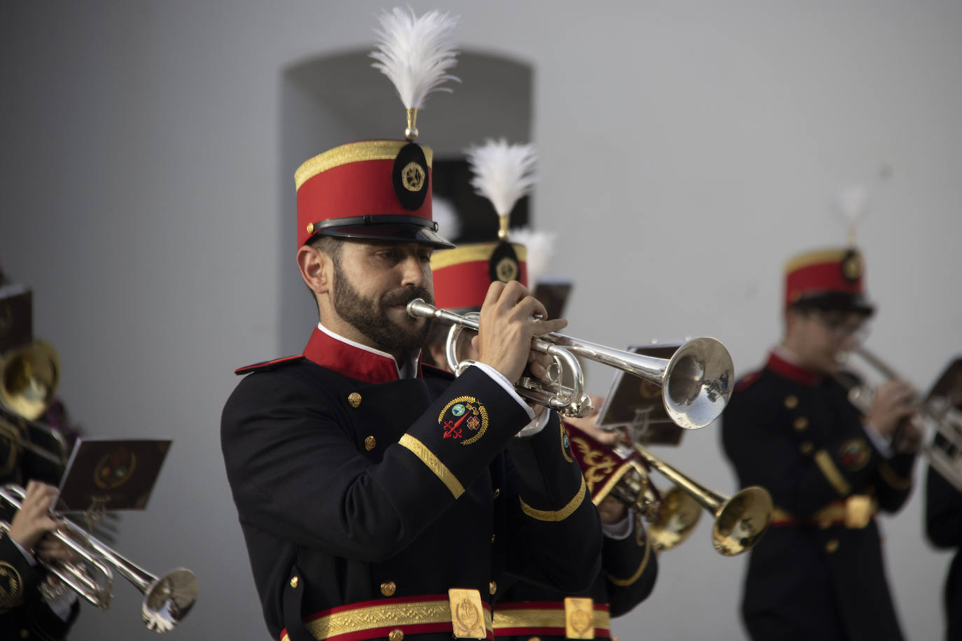 Fotos: La Plaza de la Alcazaba acoge varios conciertos de bandas con un fin solidario