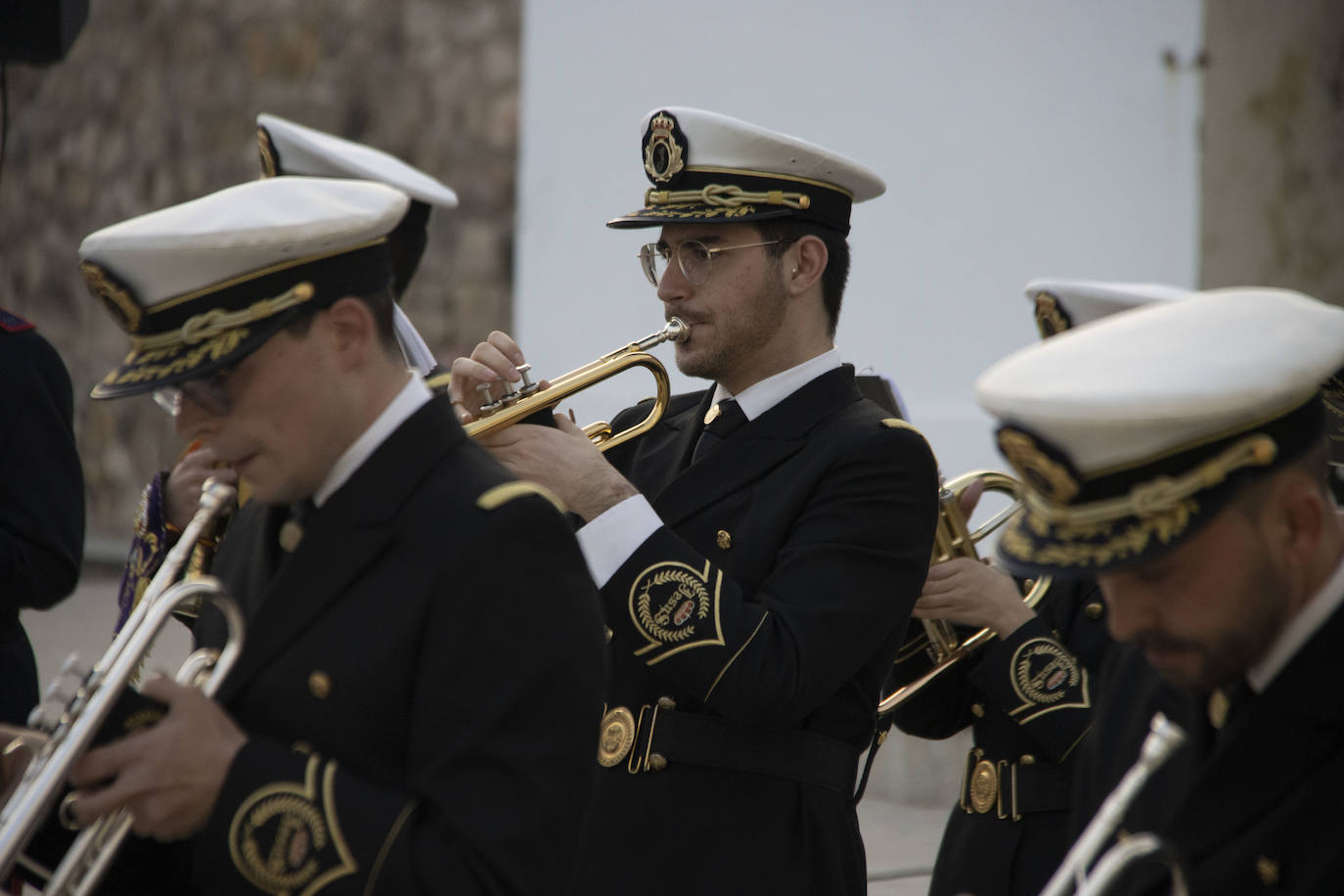 Fotos: La Plaza de la Alcazaba acoge varios conciertos de bandas con un fin solidario