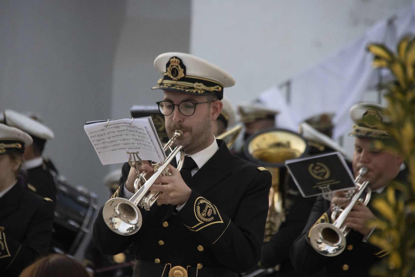 Fotos: La Plaza de la Alcazaba acoge varios conciertos de bandas con un fin solidario