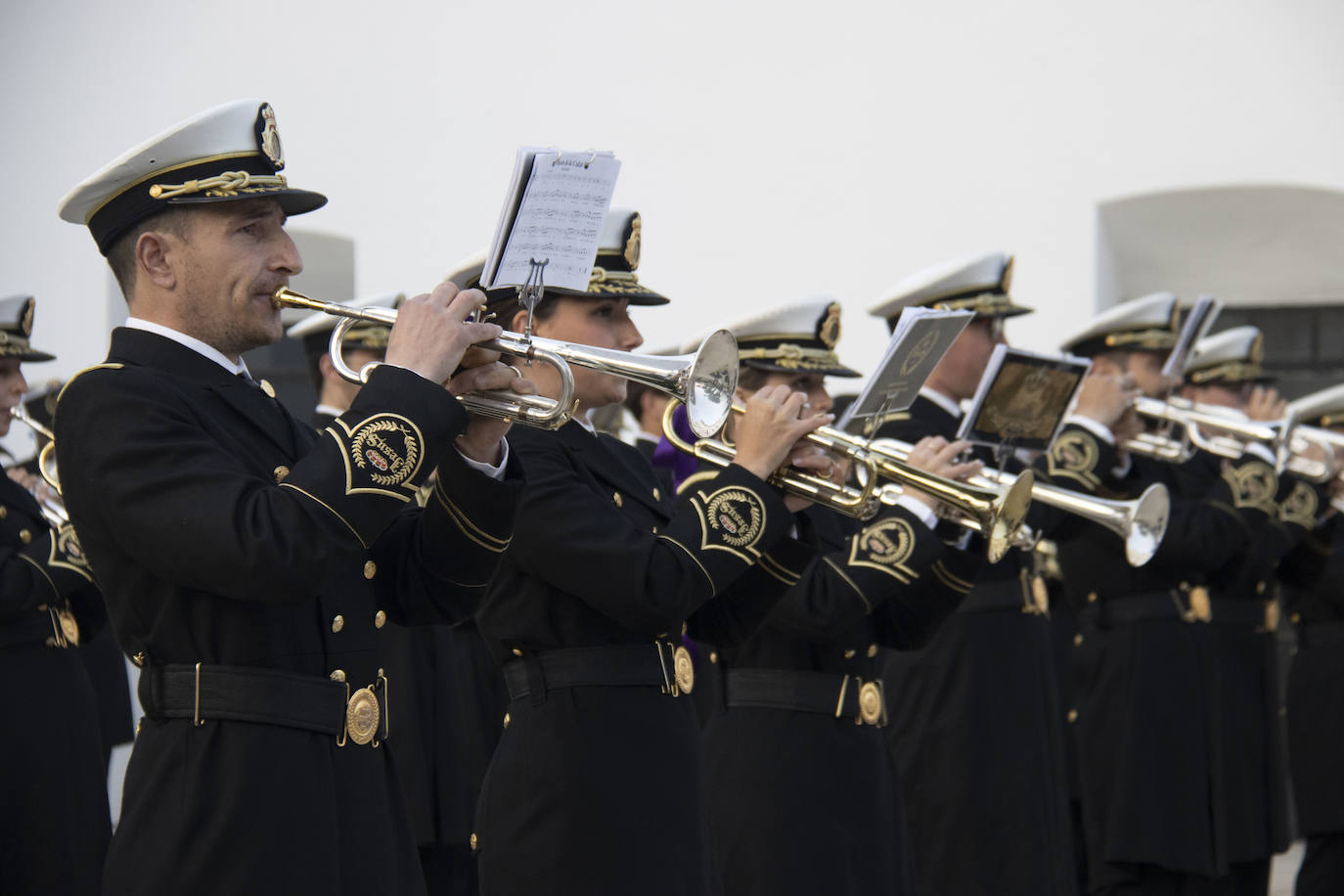 Fotos: La Plaza de la Alcazaba acoge varios conciertos de bandas con un fin solidario