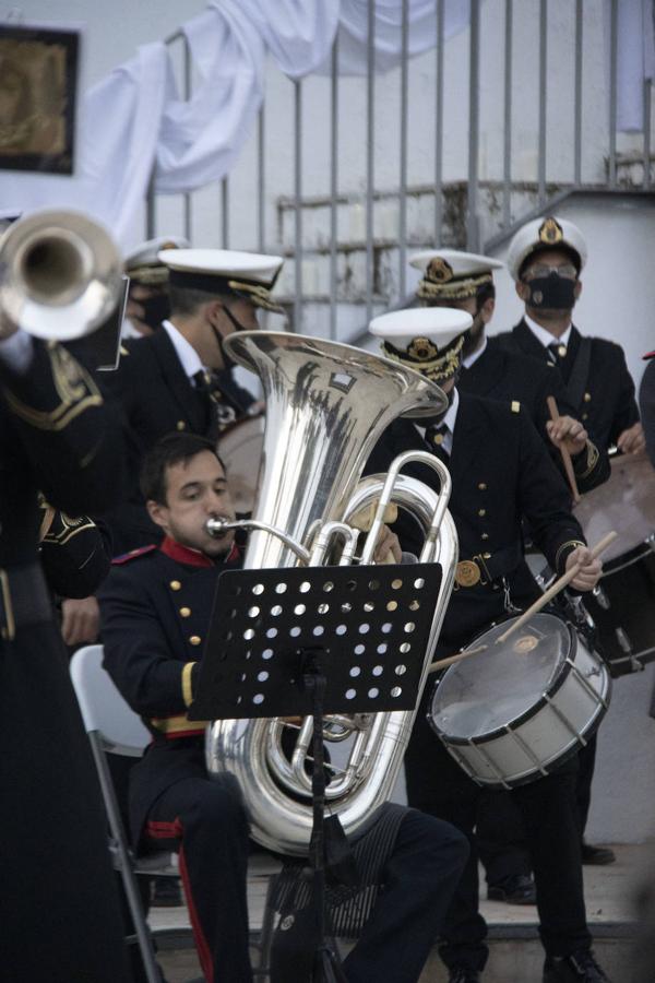 Fotos: La Plaza de la Alcazaba acoge varios conciertos de bandas con un fin solidario