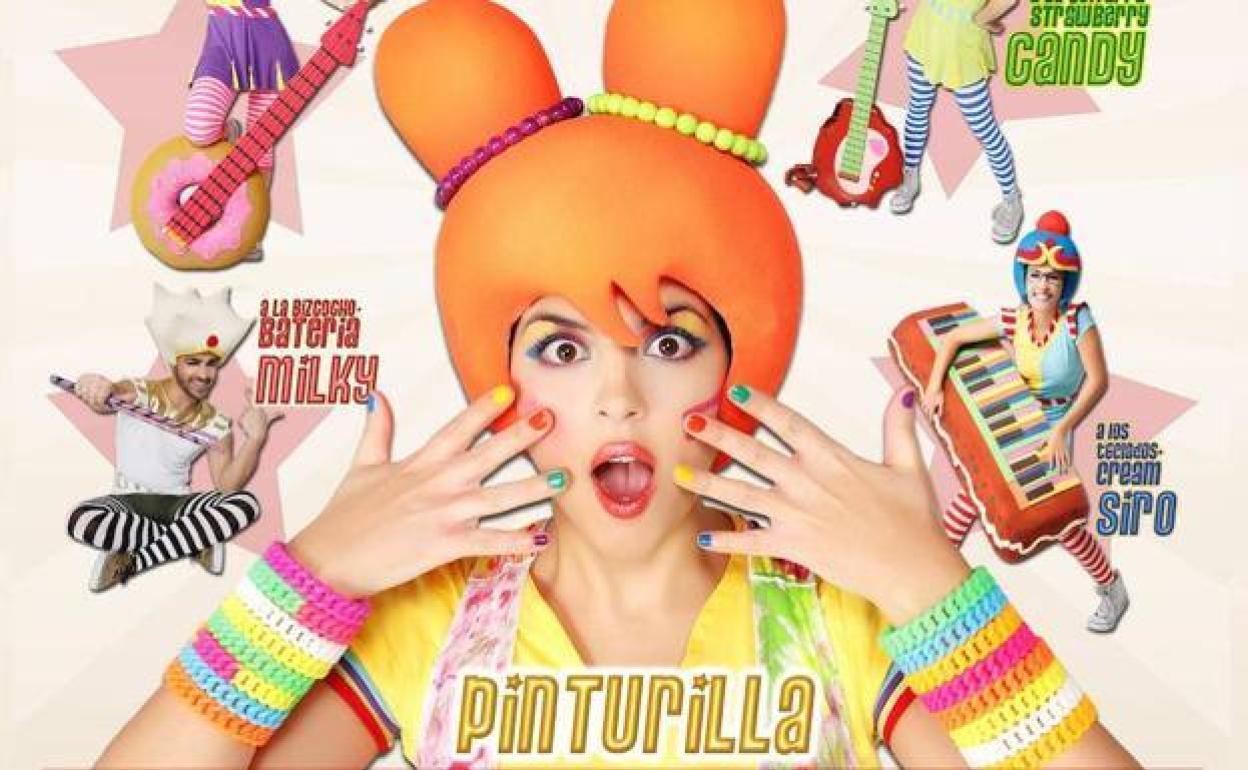 El Parque de 'Popagallina' acoge este sábado, 4 de septiembre, el espectáculo infantil 'Pinturilla, la Pandilla Vainilla'
