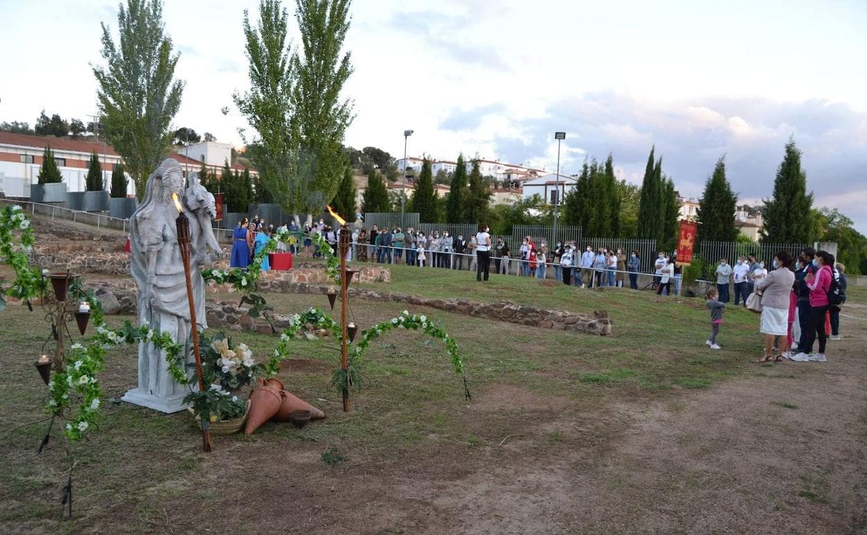 La casa romana de 'El Pomar' cobra vida con la 'I Domvs Ivlia'