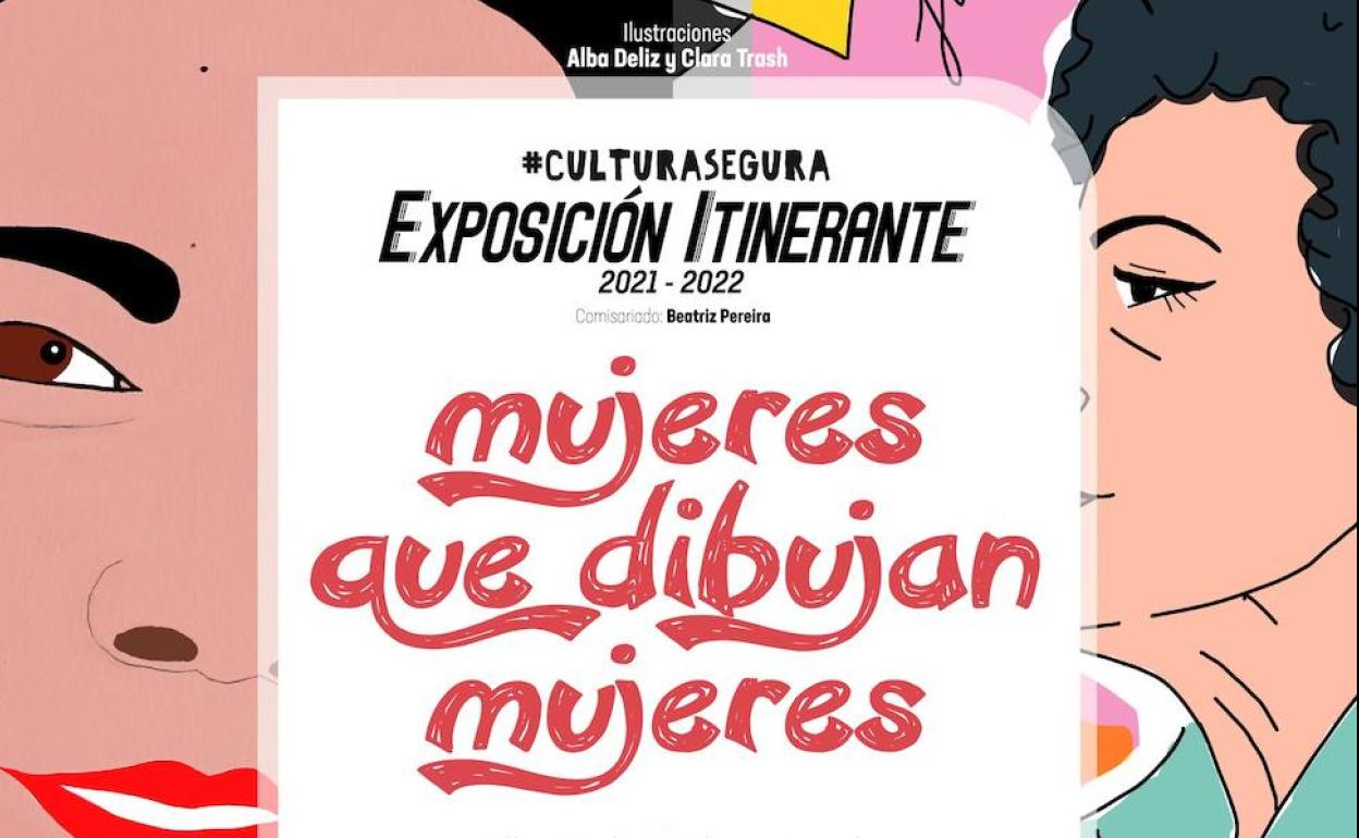 La sala de exposiciones 'Francisco Benavides' acoge la muestra 'Ilustradoras extremeñas. Mujeres que dibujan a mujeres'