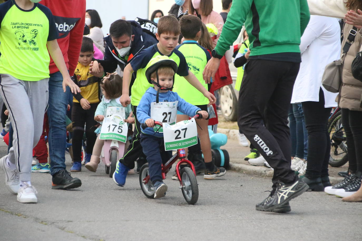 Fotos: Éxito de participación en el I Duatlón Cross Infantil