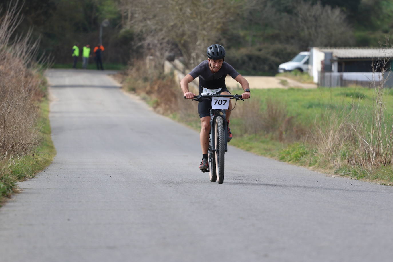 Fotos: Carlos Cobos e Irene Cascajosa ganan el II Duatlón Cross &#039;Dehesa de Jerez&#039;