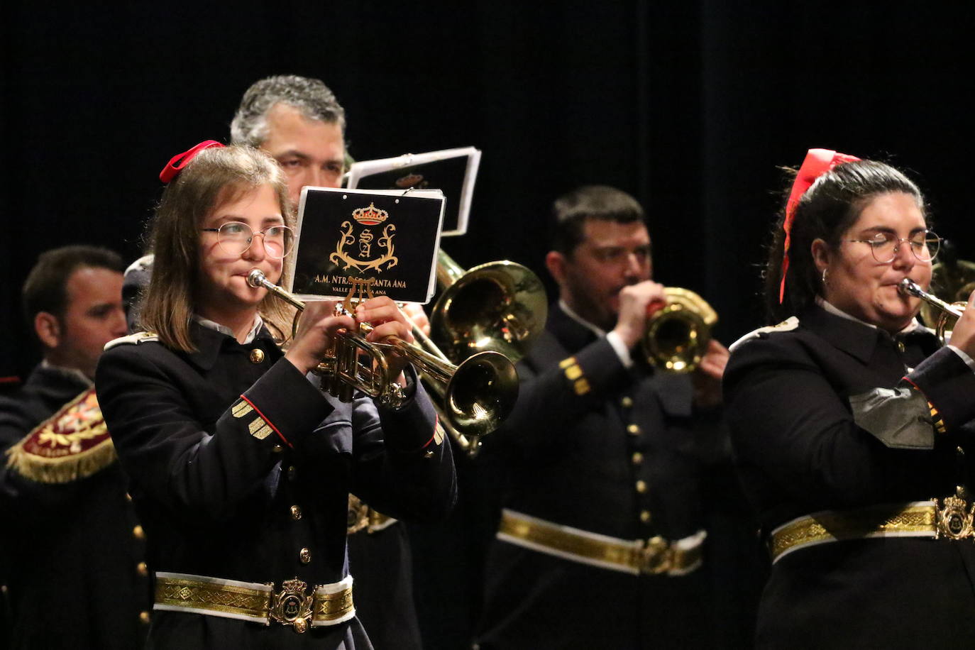 Fotos: El &#039;Certamen de Bandas Solidario&#039; anuncia la Semana Santa 2022