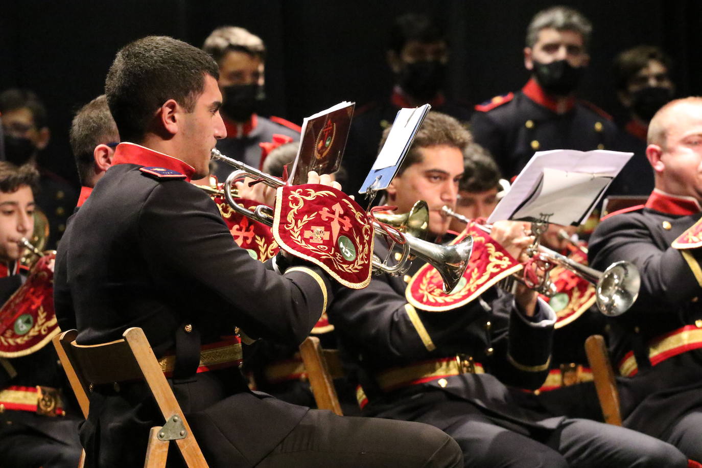 Fotos: El &#039;Certamen de Bandas Solidario&#039; anuncia la Semana Santa 2022