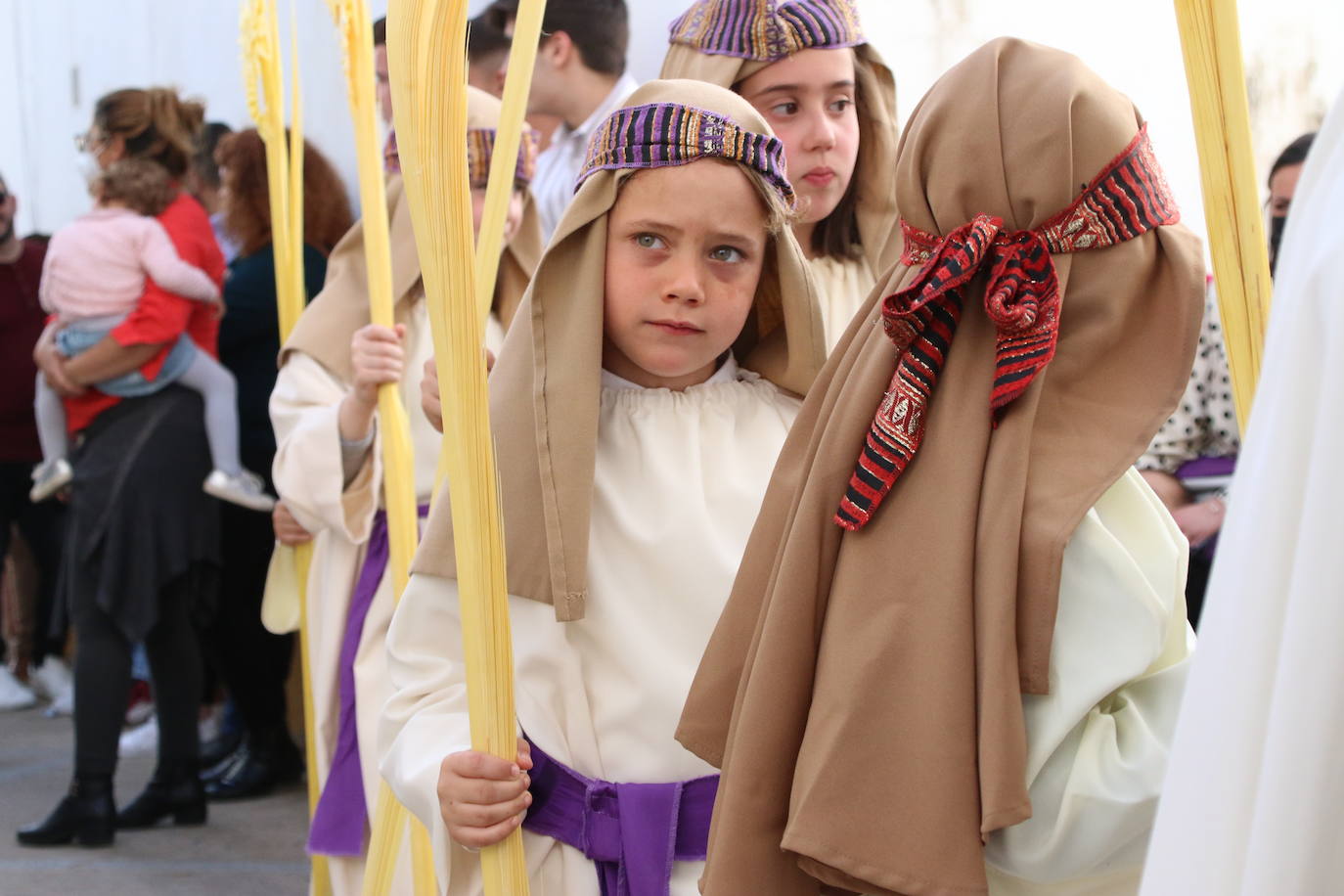 Fotos: Vuelve el fervor a las calles de Jerez de los Caballeros con la llegada de un anhelado Domingo de Ramos