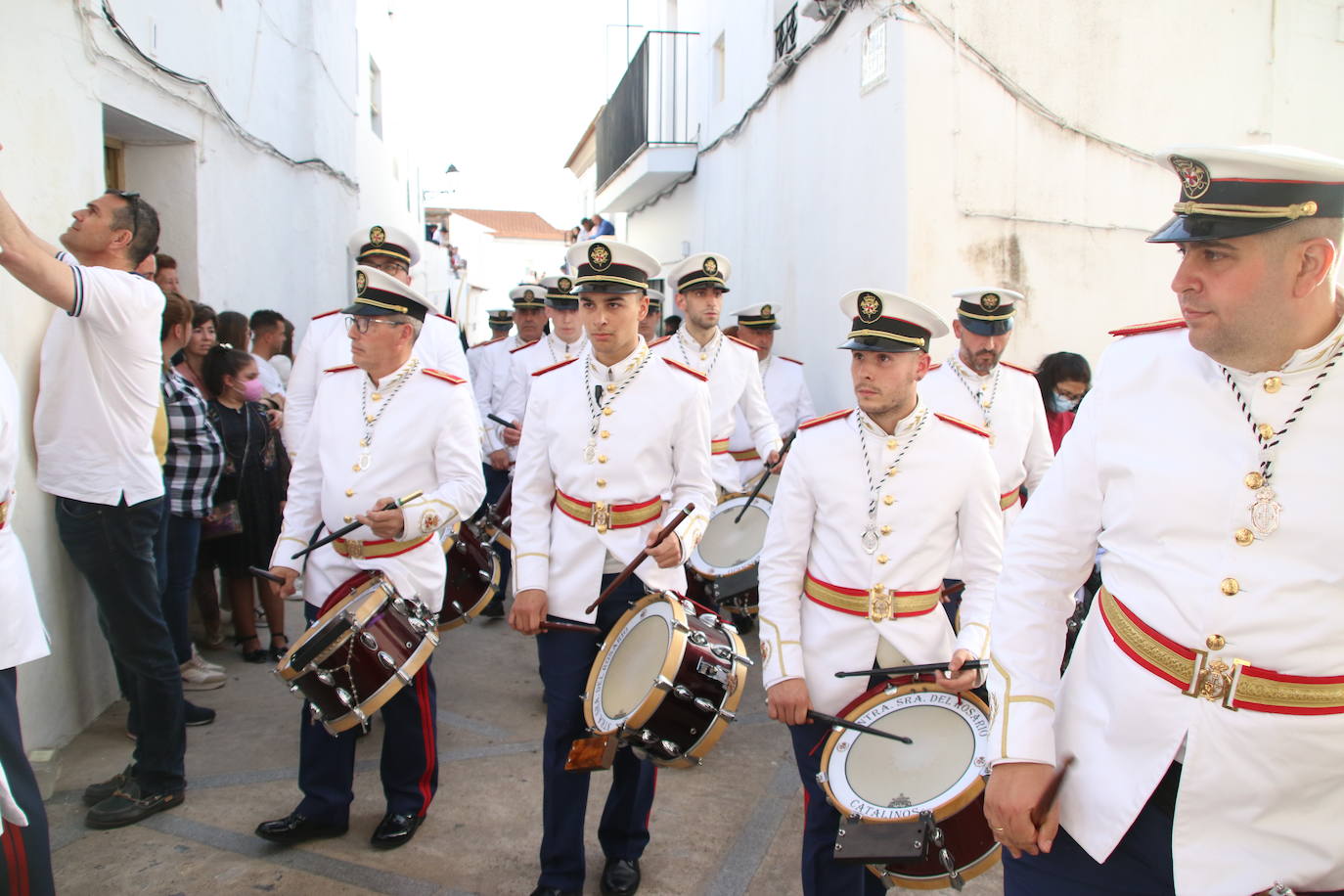 Fotos: Vuelve el fervor a las calles de Jerez de los Caballeros con la llegada de un anhelado Domingo de Ramos