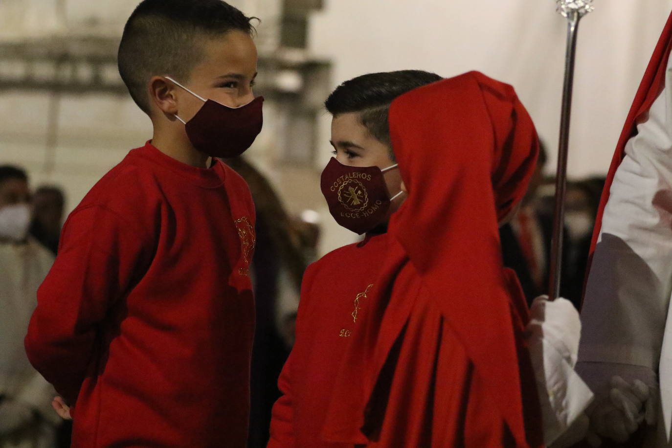 Fotos: Miércoles Santo de pasión con la Cofradía del Señor Ecce-Homo