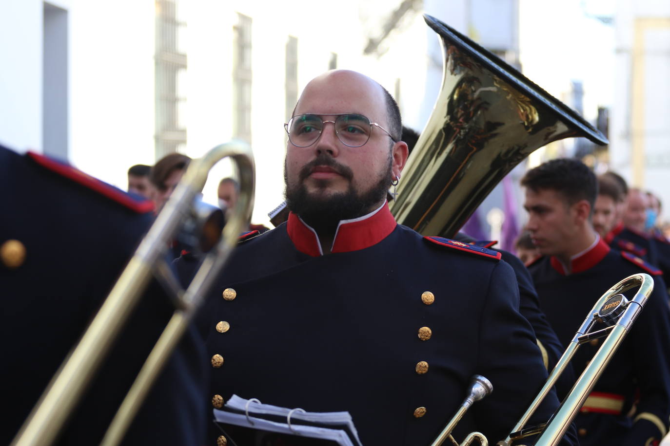 Fotos: El fervor envuelve la tarde de Viernes Santo en Jerez de los Caballeros