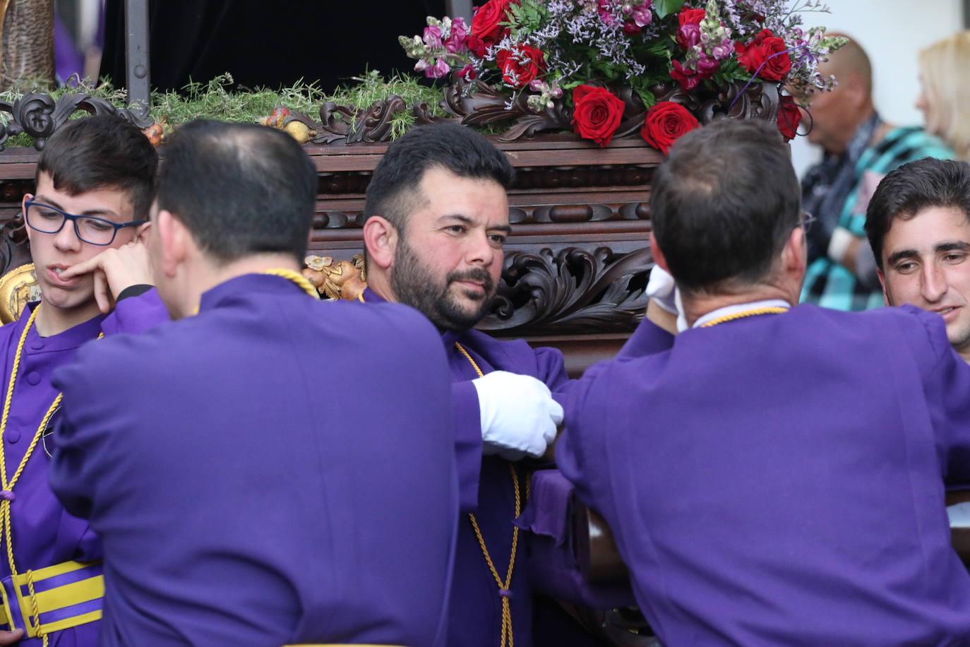 Fotos: El fervor envuelve la tarde de Viernes Santo en Jerez de los Caballeros