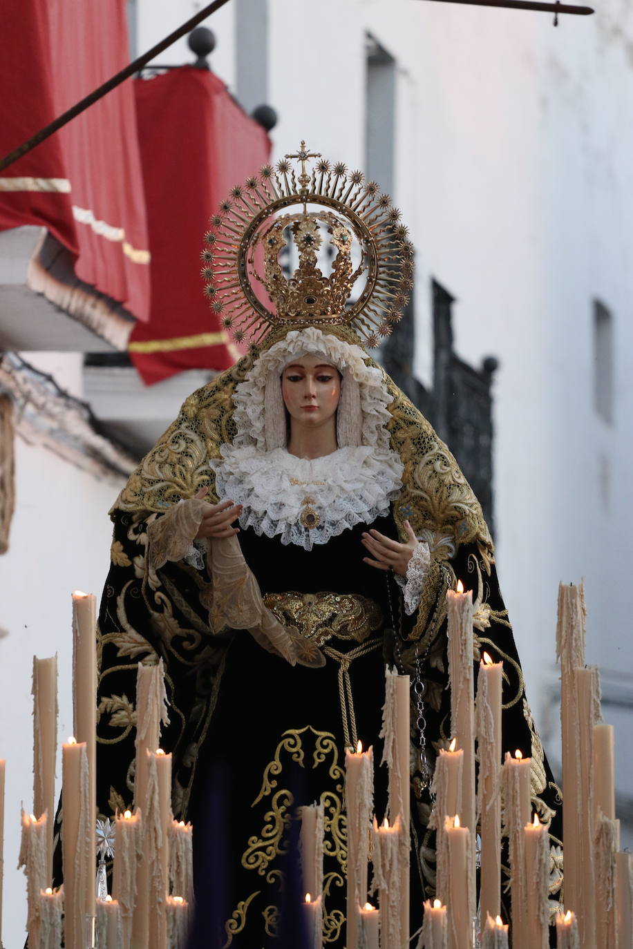 Fotos: El fervor envuelve la tarde de Viernes Santo en Jerez de los Caballeros