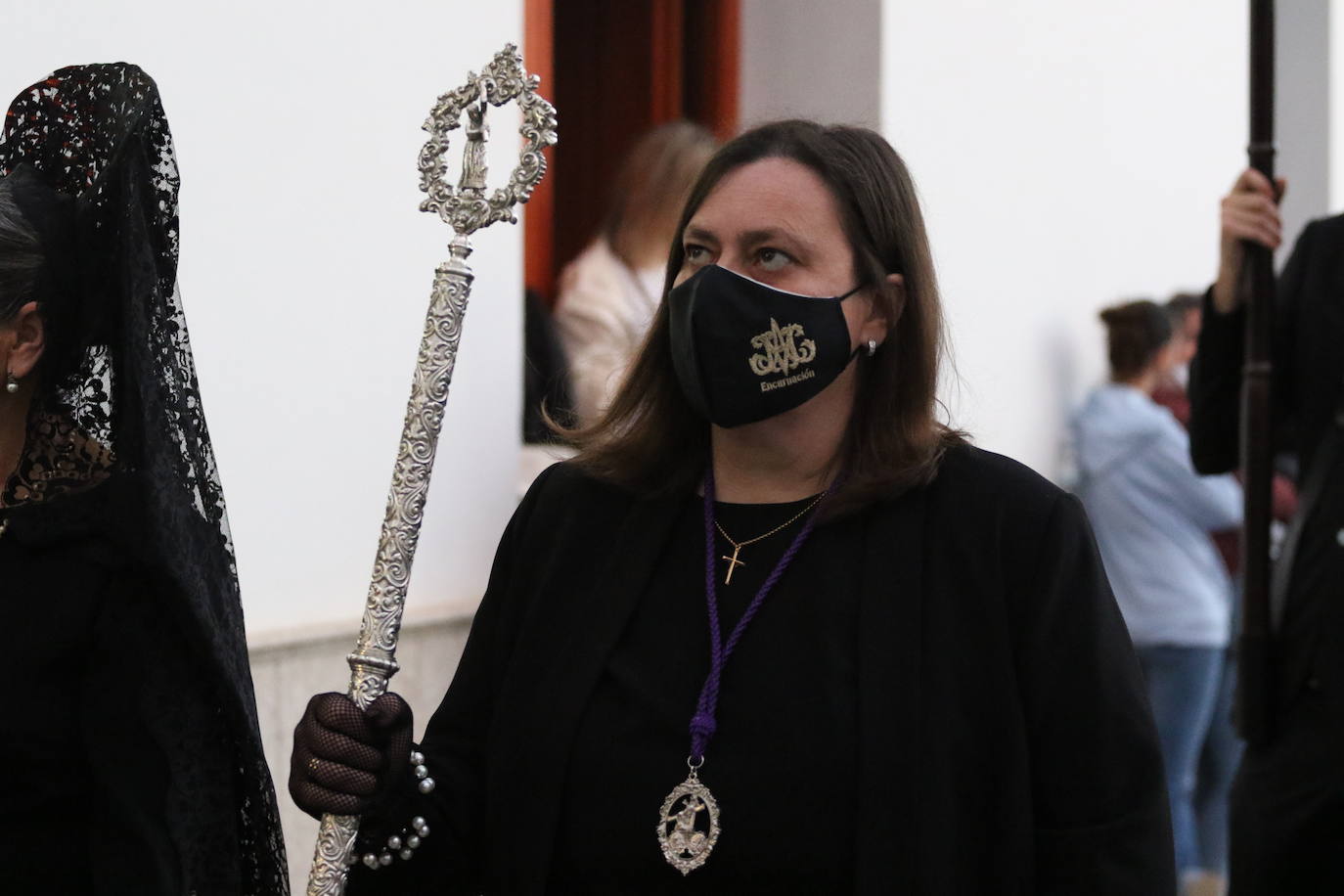 Fotos: El fervor envuelve la tarde de Viernes Santo en Jerez de los Caballeros