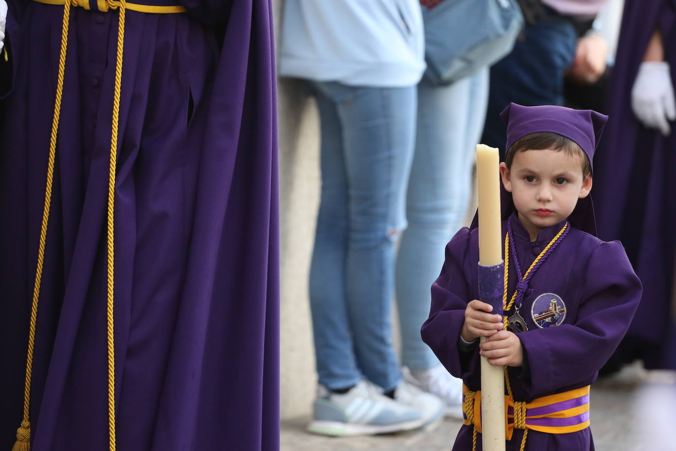 Fotos: El fervor envuelve la tarde de Viernes Santo en Jerez de los Caballeros