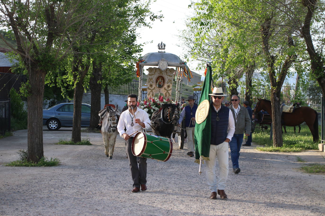 Fotos: Jerez celebra la romería en honor de su Patrona, Nuestra Señora de Aguasantas