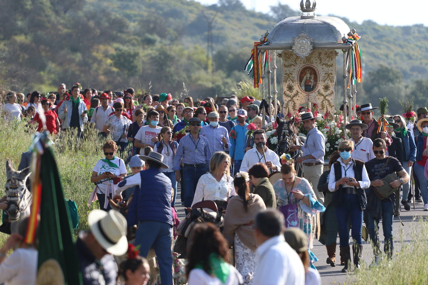 Fotos: Jerez celebra la romería en honor de su Patrona, Nuestra Señora de Aguasantas