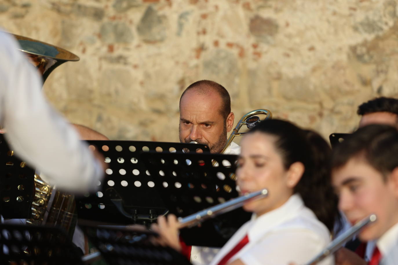 Fotos: Jerez de los Caballeros celebra el Día de Extremadura con un acto institucional en el Lienzo de Muralla