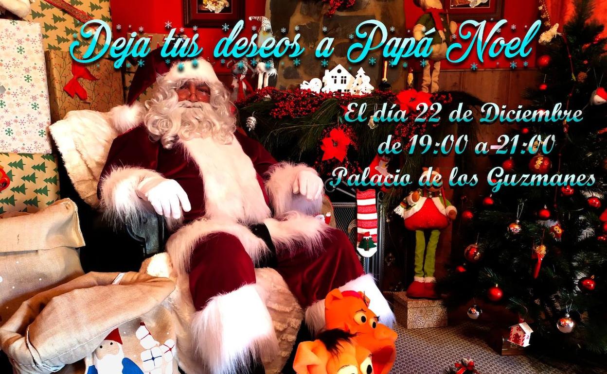 El Palacio de los Guzmanes acoge, este jueves, la visita de Papá Noel