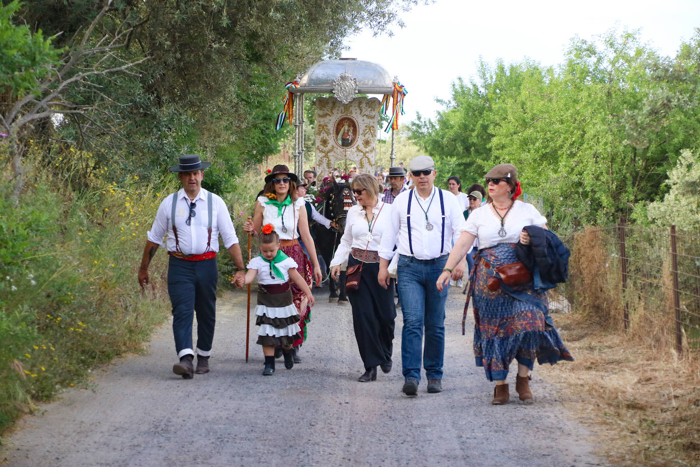 Jerez de los Caballeros celebra la romería en honor de Nuestra Señora de Aguasantas