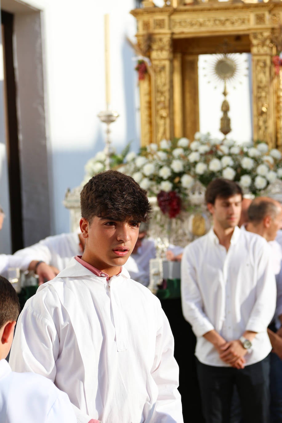 La procesión del Corpus Christi de Jerez de los Caballeros, en imágenes