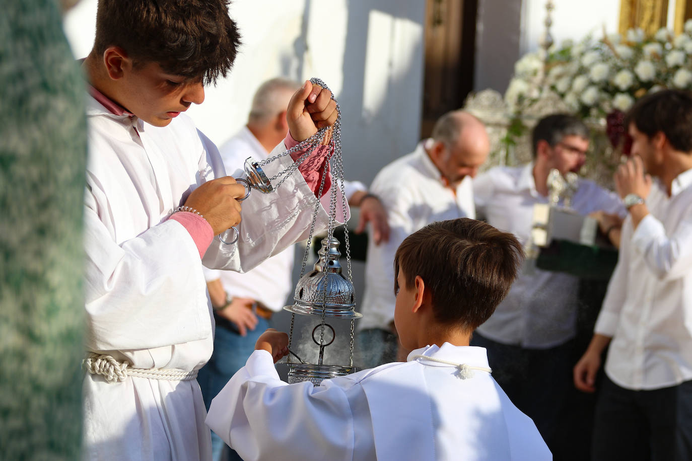 La procesión del Corpus Christi de Jerez de los Caballeros, en imágenes