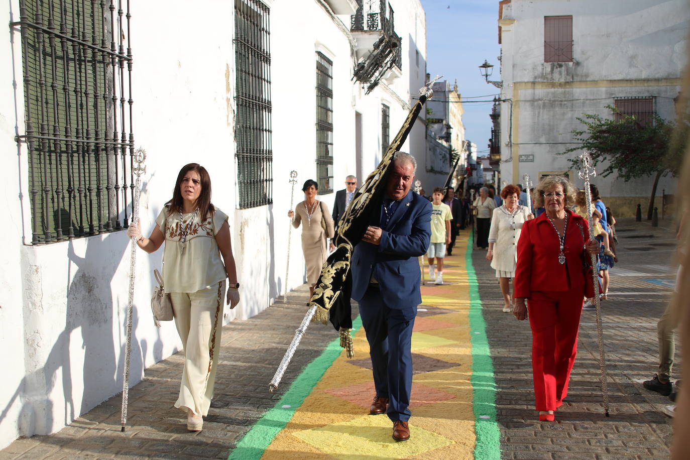La procesión del Corpus Christi de Jerez de los Caballeros, en imágenes
