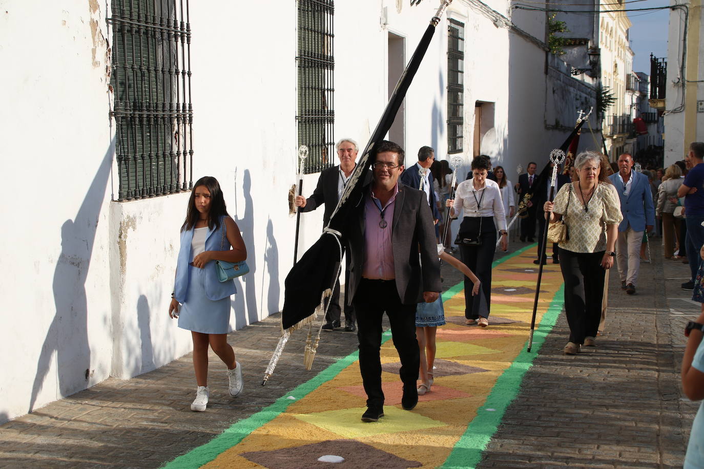 La procesión del Corpus Christi de Jerez de los Caballeros, en imágenes