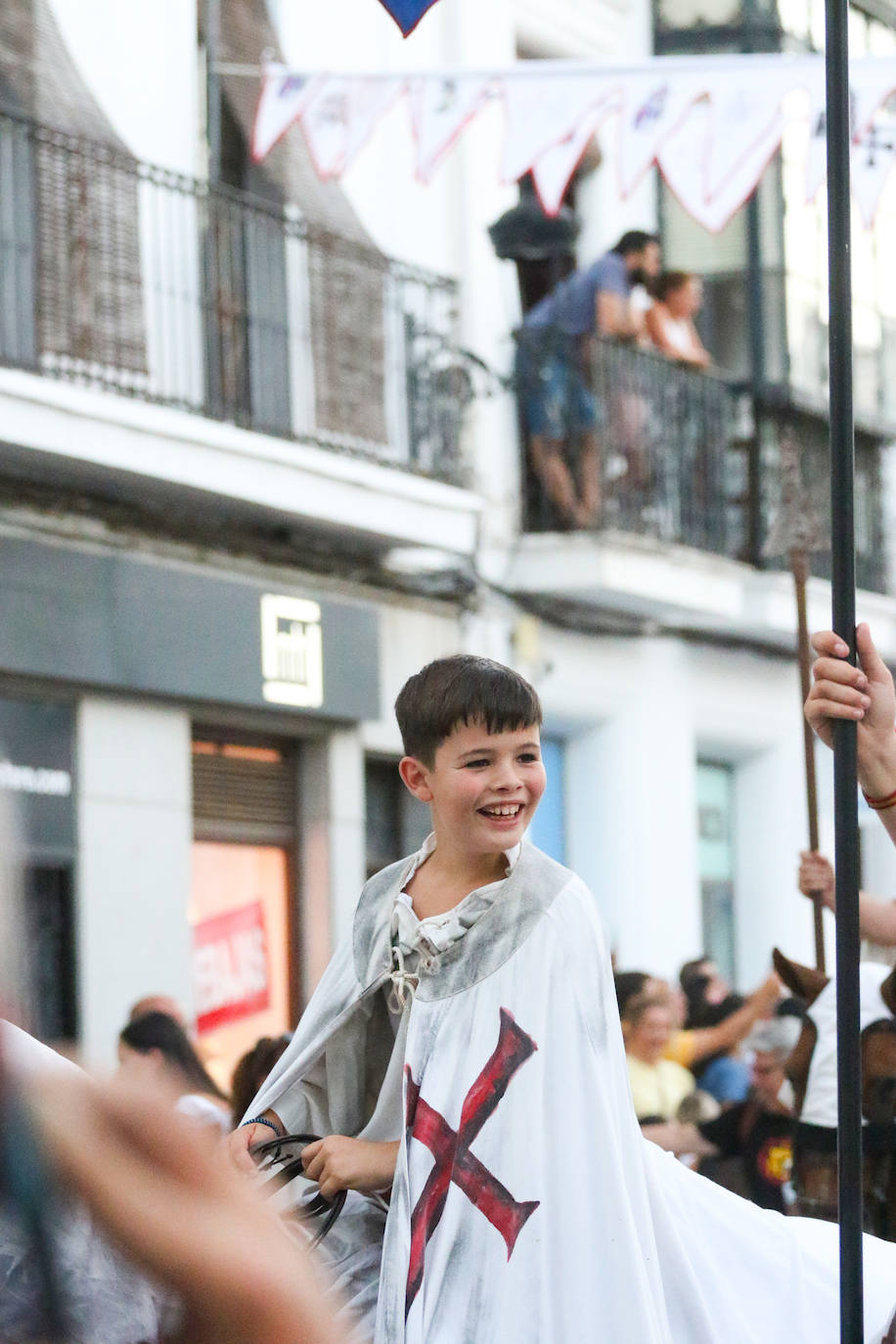 Desfile inaugural del XX Festival Templario de Jerez de los Caballeros, en imágenes