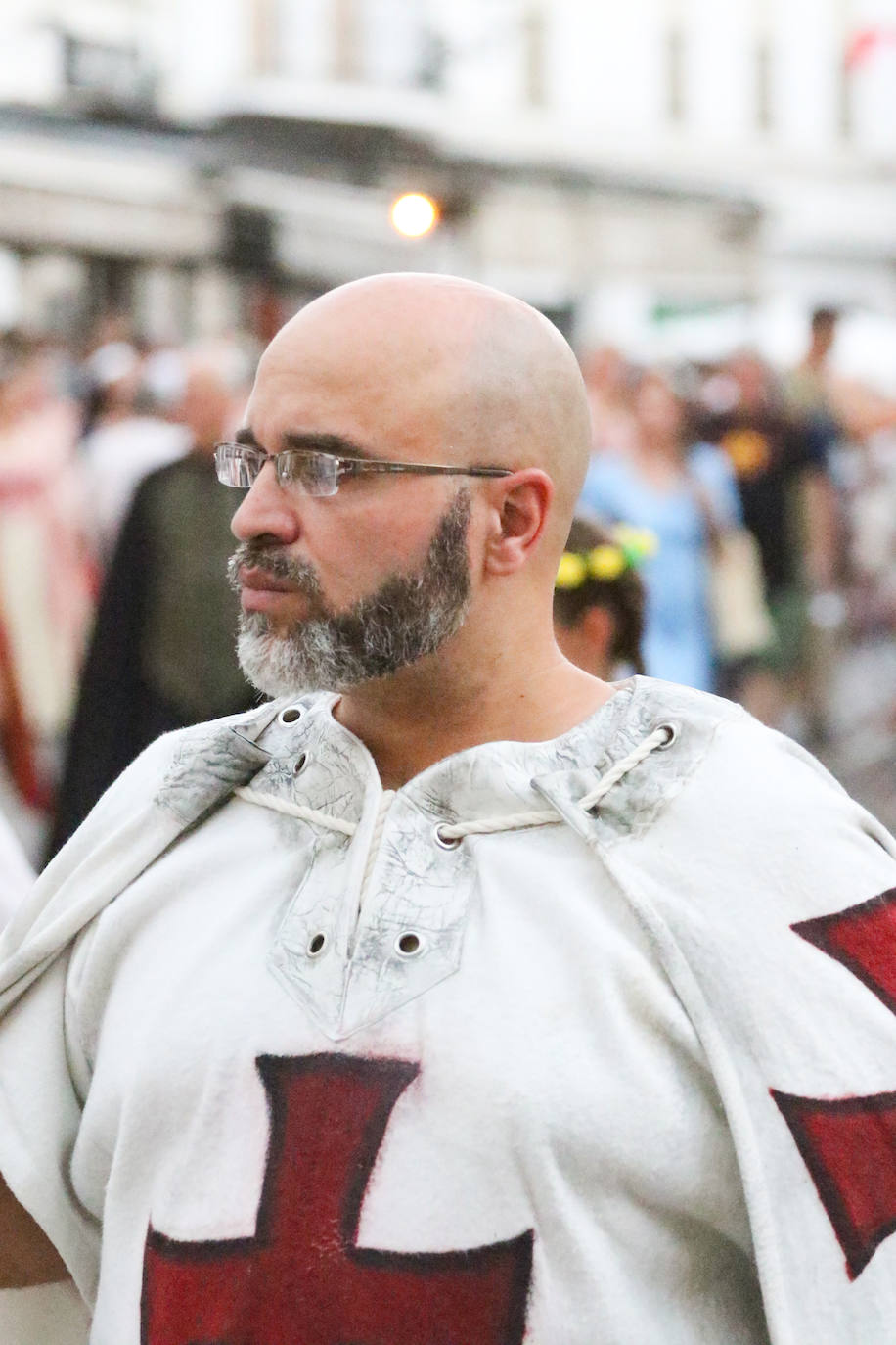 Desfile inaugural del XX Festival Templario de Jerez de los Caballeros, en imágenes