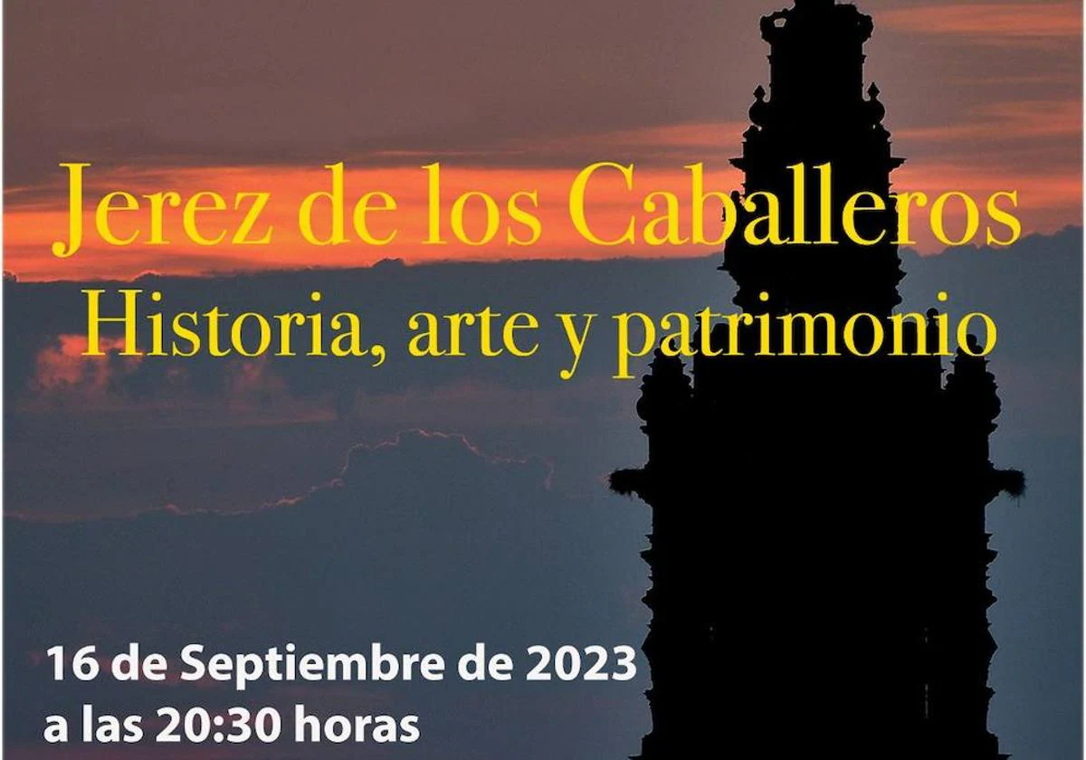 Genaro González presenta su libro «Jerez de los Caballeros. Historia, arte y patrimonio» este sábado
