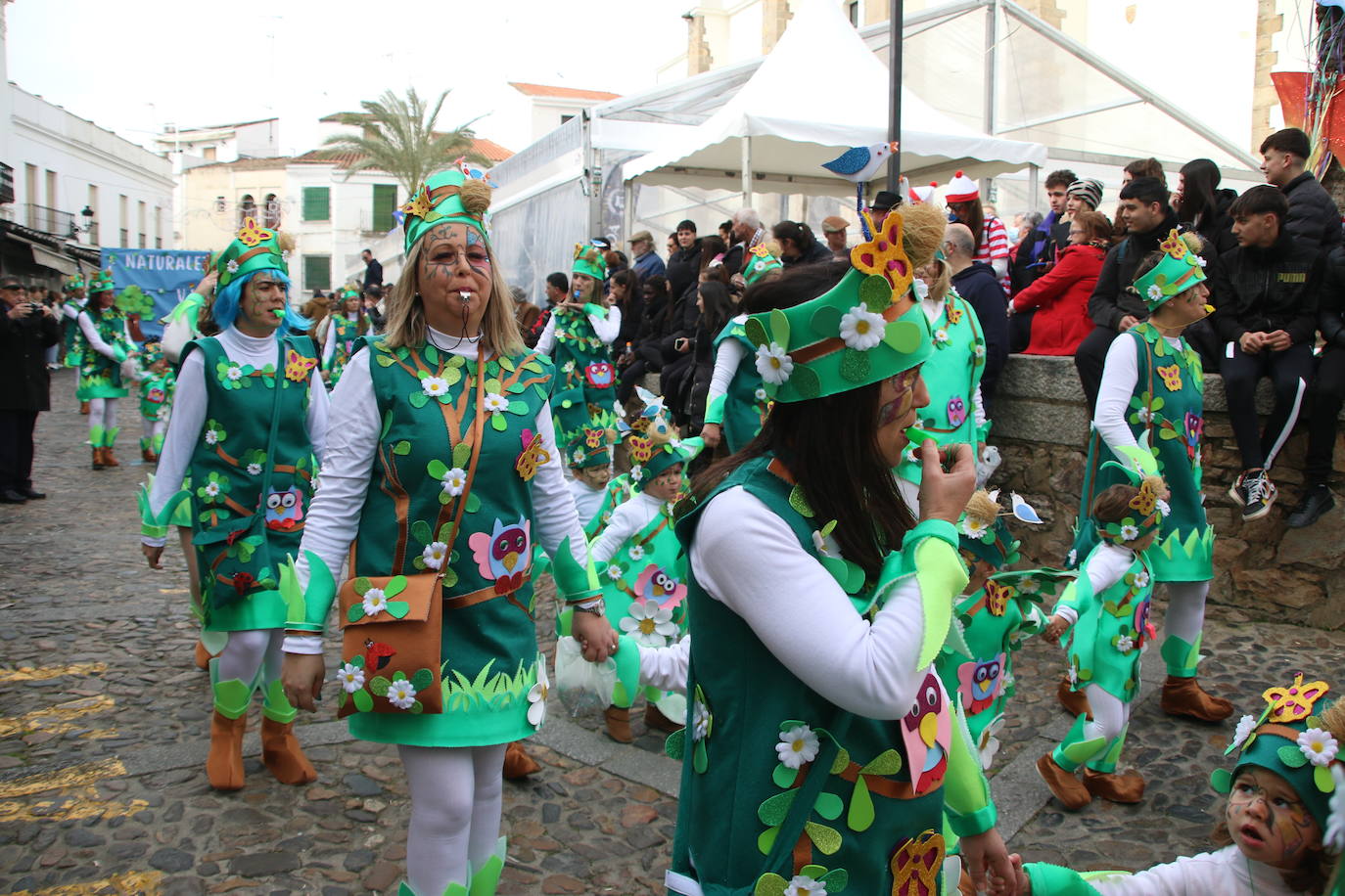 Fotos: Arranca el Carnaval en Jerez de los Caballeros con el desfile de los centros educativos