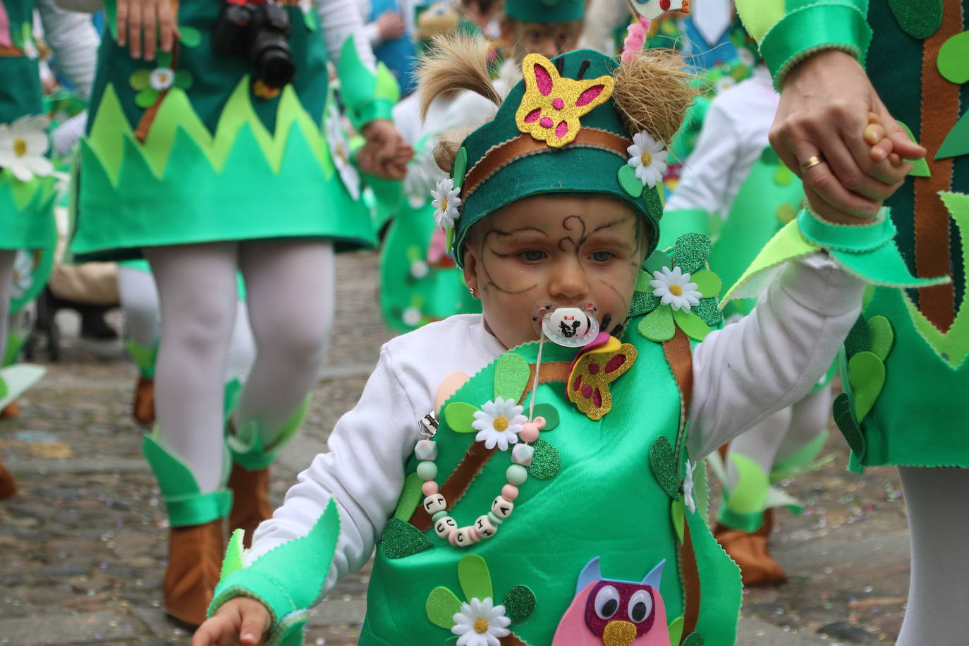 Fotos: Arranca el Carnaval en Jerez de los Caballeros con el desfile de los centros educativos